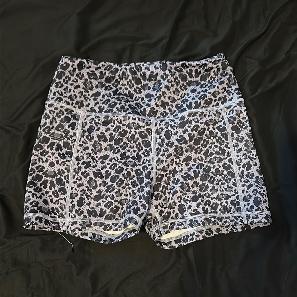 Leopard Print Women's Shorts